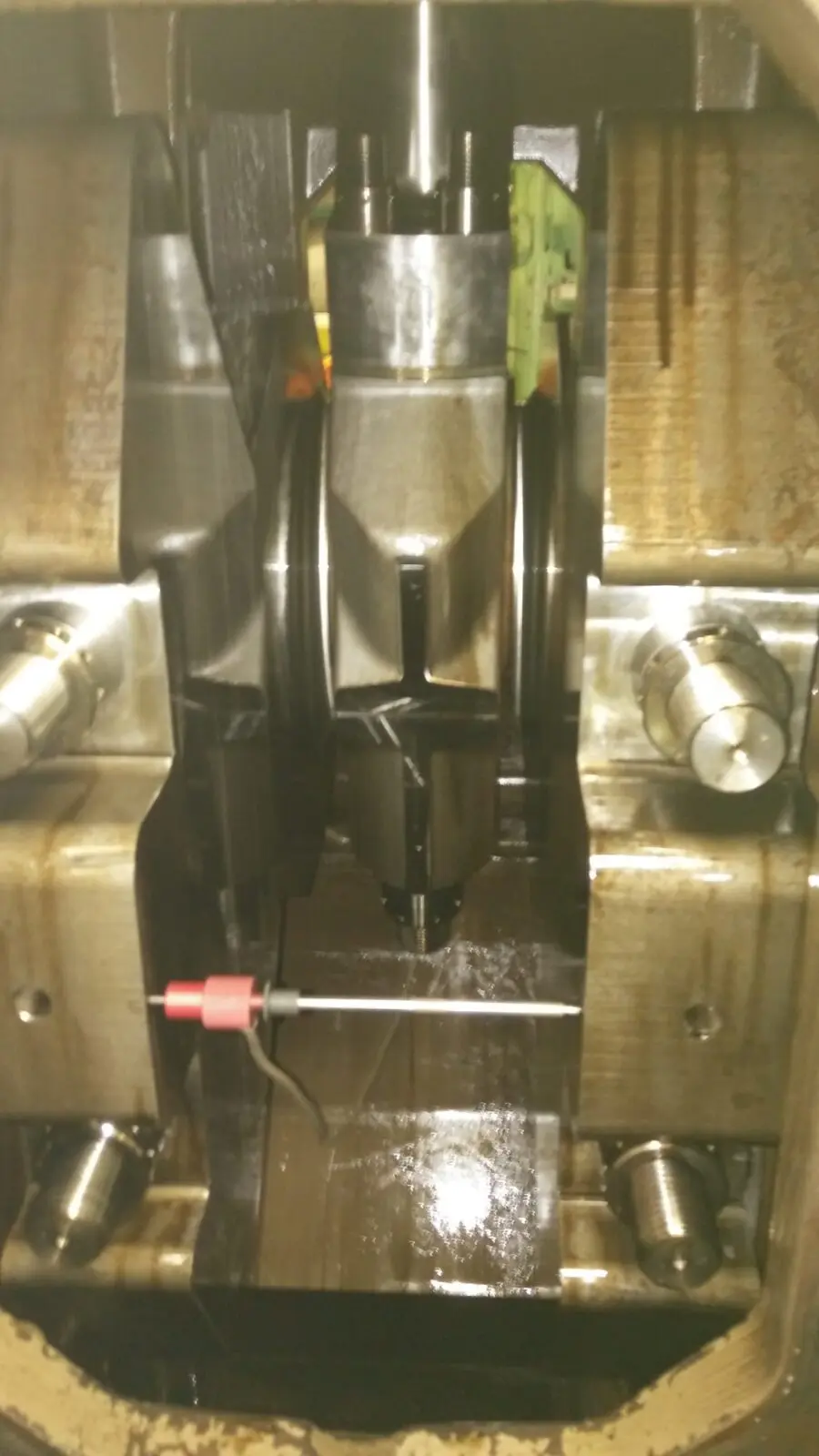 crankshaft deflection on Marine Main Engine