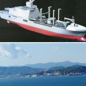 Home 28 Logistics Support Ship (LSS) and ship yard area