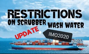 IMO 2020 gas scrubber