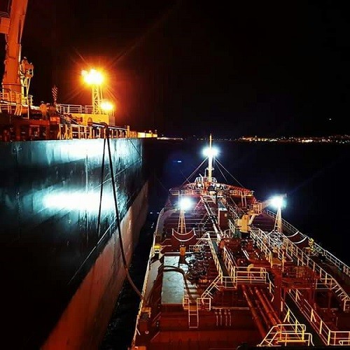 Ship bunkering Operation