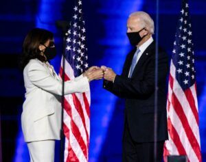 Joe Biden (Right) and Kamala Harris (Left)