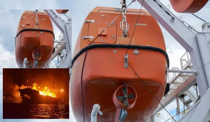Ship emergency situations and principles survival